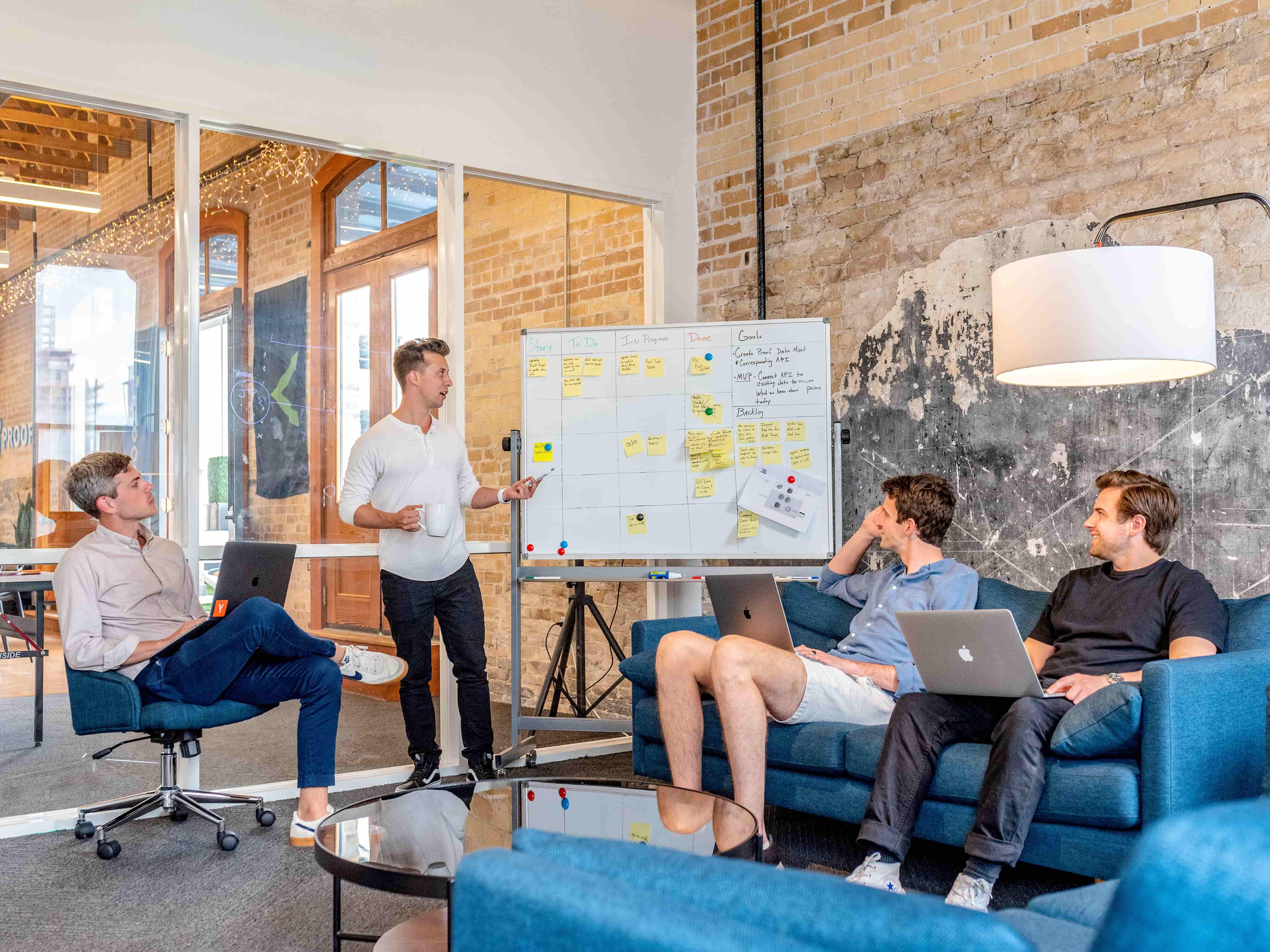 Strategiebesprechung bei Sensus Media