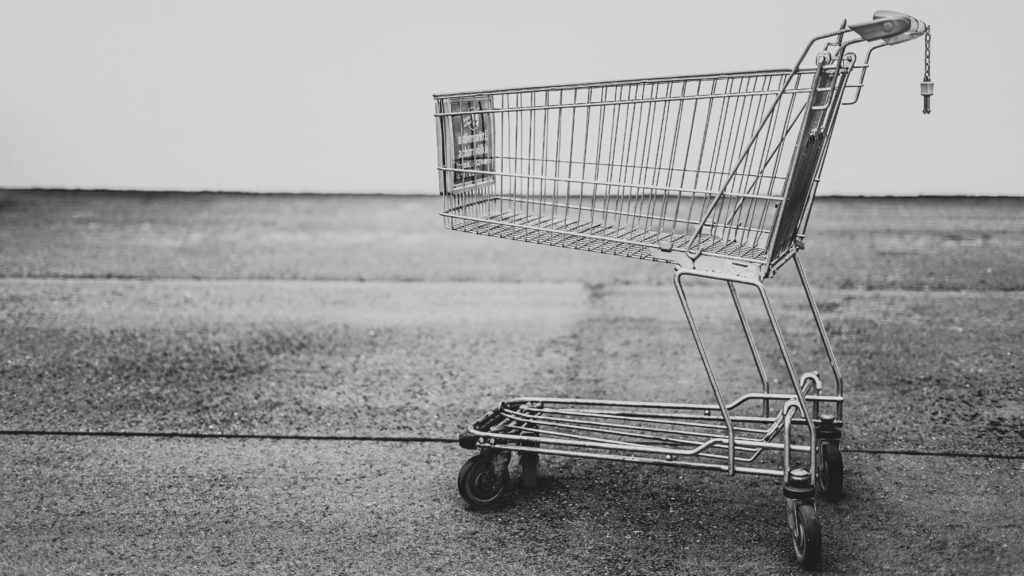 Horror im E-Commerce: Der leere Einkaufswagen