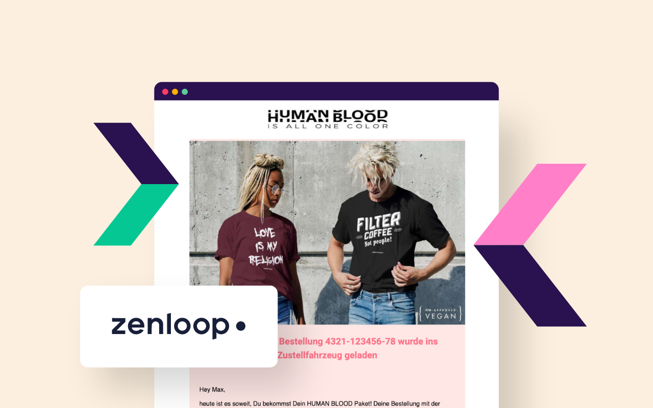 Zenloop, HUMAN BLOOD & PAQATO: Customer Happiness für Fashion-Shops!